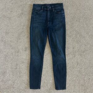 Mother The Swooner Ankle Jeans Size‎ 26 Blue High Rise Skinny in Squeeze Play
